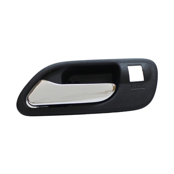 New Replacement Parts Front Left Driver Side Black Chrome Interior Door Handle Compatible With ACURA MDX TL Fit 72165S3VJ01ZA