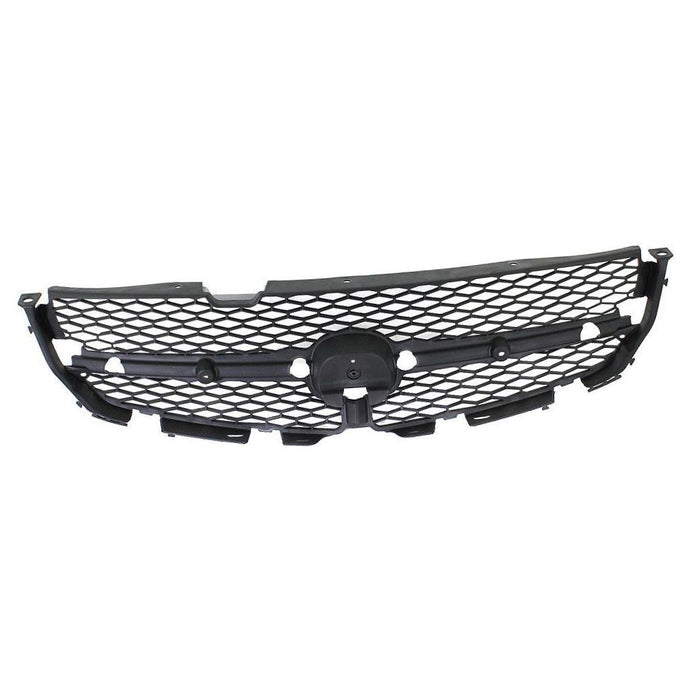 CarPartsDepot 400-101088, Front Grill Grille Matte Black Plastic Upper Bumper Mesh W/O Mldg AC1200108 71120S3VA00