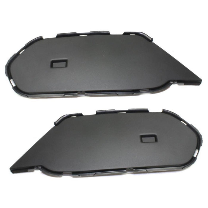 CPP Front, Driver And Passenger Side, Lower Primed Bumper Grille for 12-15 BMW X1