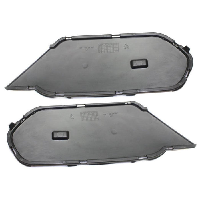 CPP Front, Driver And Passenger Side, Lower Primed Bumper Grille for 12-15 BMW X1