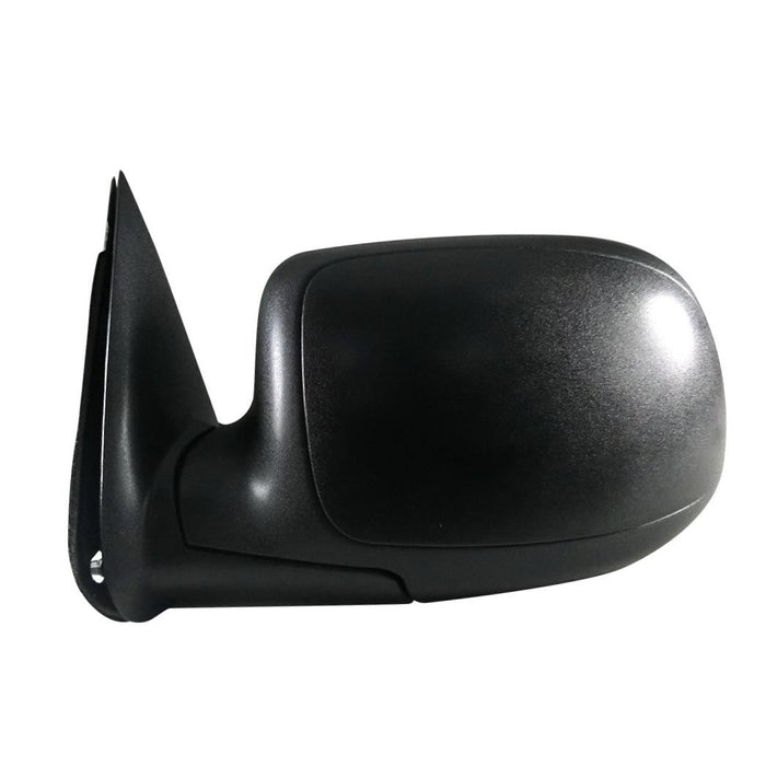 JustDrivably Replacement Parts Front Driver Side Door Exterior Mirror Outside Rear View Compatible With Avalanche 1500 2500 Silverado HD 3500 Suburban Tahoe Sierra Yukon XL 2003-2007 Pickup Truck