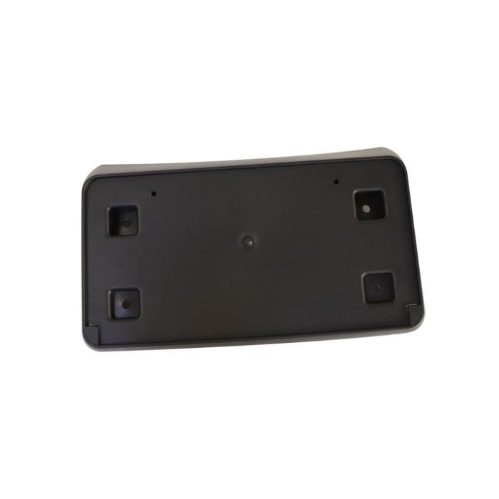 CarPartsDepot New Replacement Parts Front Black License Plate Compatible With DODGE Challenger