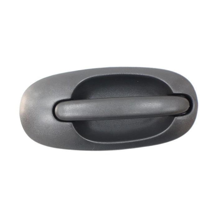Fits 96-00 Caravan, Voyager, Town & Country Outside Left Driver Side Sliding Door Handle Black Without Keyhole