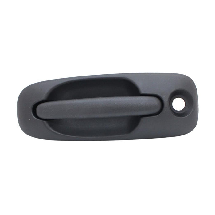 Drivers Front Outside Door Handle Textured Black Replacement for Chyrsler Dodge Van 4717513AC