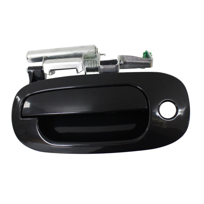 CarPartsDepot New Replacement Parts Front Left Driver Side Black Primed Exterior Outer Door Handle Compatible With DODGE Durango Dakota