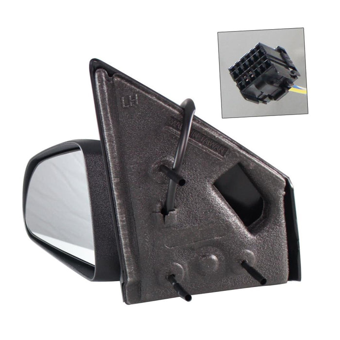 New Replacement Parts Front Left Driver Side Power Non Heated Non Folding Side View Door Mirror Compatible With DODGE Durango Fits CH1320241 55077399AI