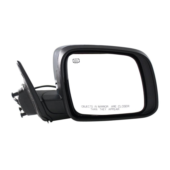 New Replacement Parts Front Right Passenger Side Power Heated W/O Blind Spot Detection Chrome Side View Door Mirror Compatible With DODGE Durango Fits CH1321388 68249320AA
