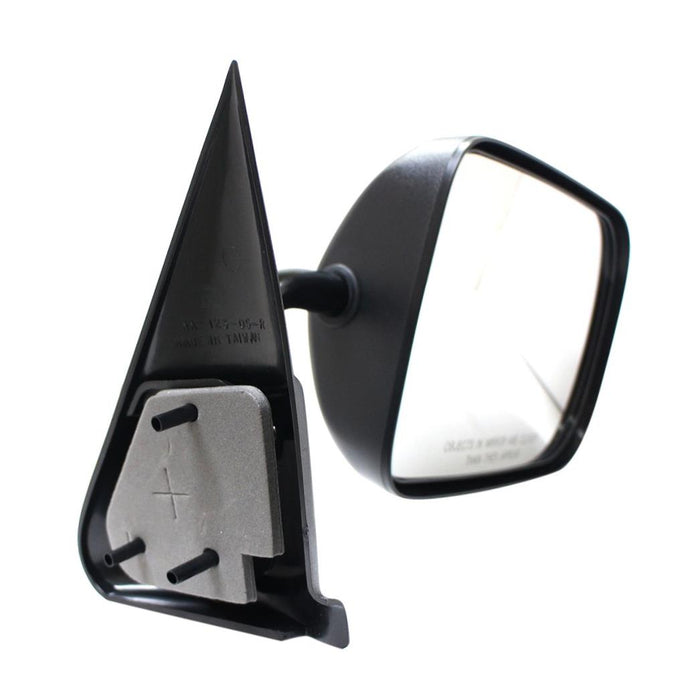 New Replacement Parts Front Right Passenger Side Manual Manual Folding Side View Door Mirror Compatible With DODGE Compatible With RAM 1500 2500 3500 Fits CH1321114 55022240