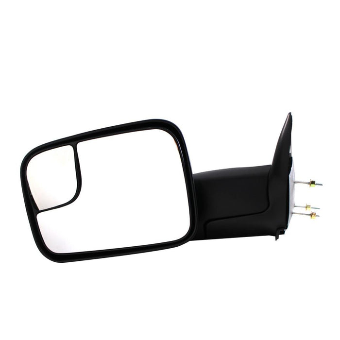 Drivers Manual Trailer Tow Side Flip-Up 7x10 Mirror with Mounting Bracket Replacement for Dodge Pickup Truck 55156335AD 55075445