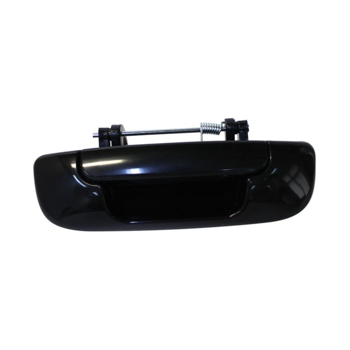 CarPartsDepot New Replacement Parts Rear Black Smooth Tail Gate Handle Compatible With DODGE RAM 1500 2500 3500