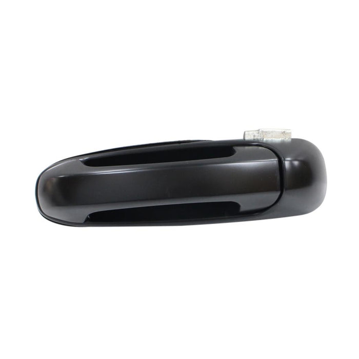 Compatible With DODGE Dakota | Compatible With DODGE Durango | Compatible With MITSUBISHI Raider Rear,Left Driver Side DOOR OUTER HANDLE PRIMED BLK
