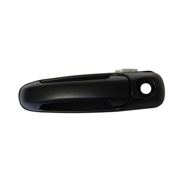 Exterior Door Handle for DODGE FULL SIZE Pickup 02-09 / Dodge Dakota 05-11 Front LH Outside Smooth Black w/Keyhole