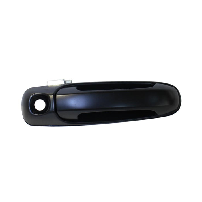New Replacement Parts Front Right Passenger Side Black Primed Exterior Outer Door Handle W/O Keyless Entry With Key Hole Compatible With DODGE Dakota