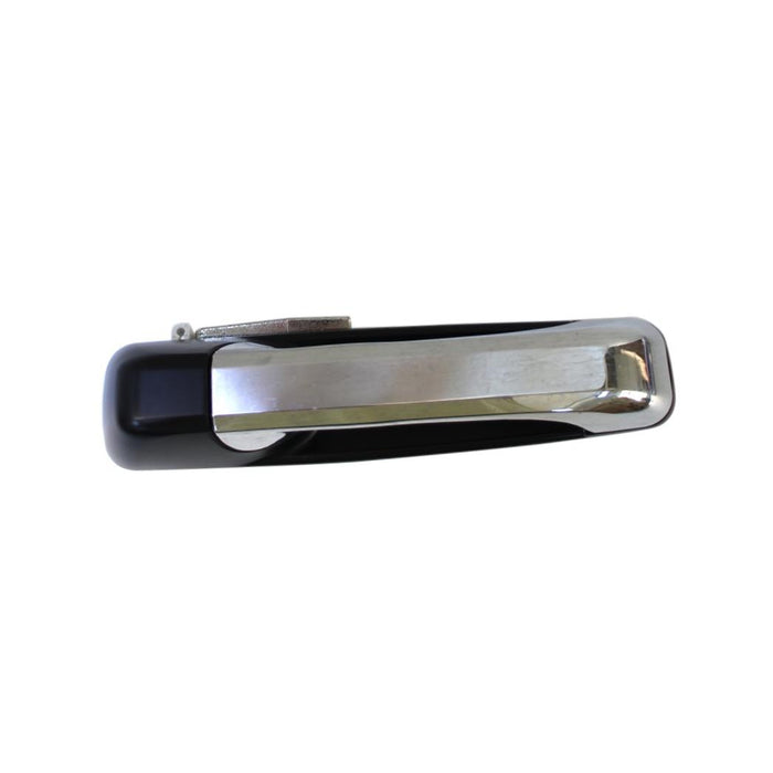 CarPartsDepot New Replacement Parts Front/Rear Right Passenger Side Black Housing Chrome Lever Exterior Outer Door Handle W/O Key Hole Compatible With DODGE Compatible With RAM 1500 2500 3500