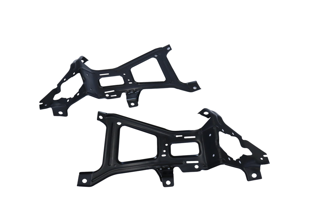 Front Bumper Bracket Steel Support Pair Set (LH+RH) Compatible With Dodge RAM 1500 2013-2020 RAM 1500 Classic 2019-2020 Pickup Truck 13 14 15 16 17 18 19 20