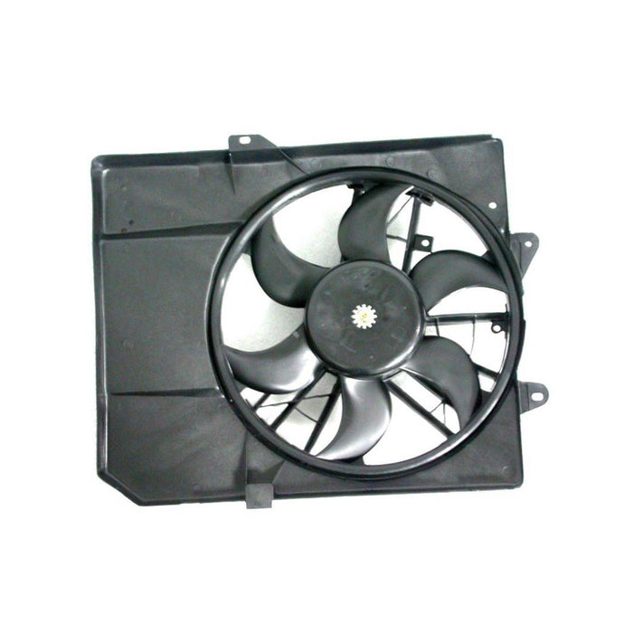 CarPartsDepot New Replacement Parts Front Radiator Cooling Fan Compatible With FORD Escort Compatible With MERCURY Tracer With Air Condition Model