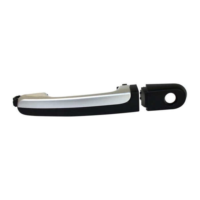 CarPartsDepot New Replacement Parts Front Left Driver Side Black Chrome Primed Exterior Outer Door Handle Compatible With MERCURY Sable