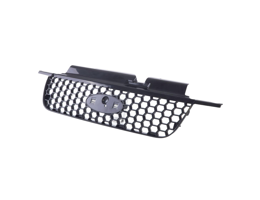 "JustDrivably Replacement Parts Front Grille Grill Assembly With Black Shell And Insert Compatible With Ford 2005 Escape ( XLT No Boundaries