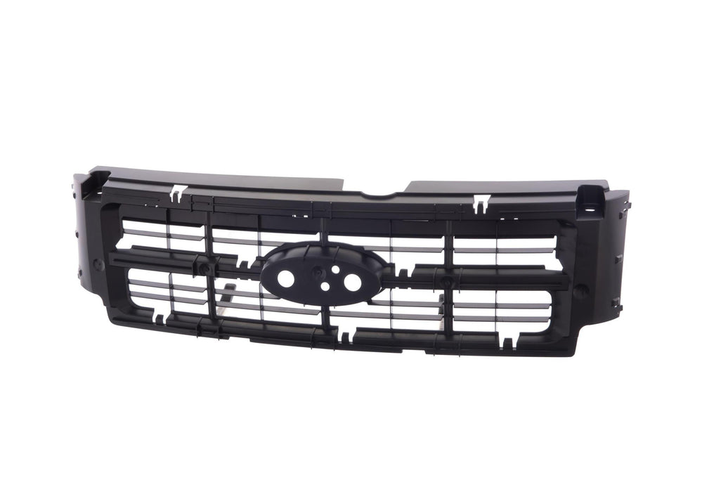"JustDrivably Replacement Parts Front Grille Grill Assembly With Dark Gray Shell And Insert Compatible With Ford 2008-2012 Escape ( Hybrid