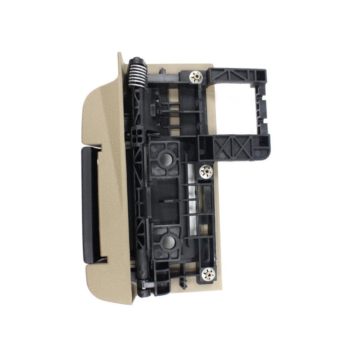 CarPartsDepot New Replacement Parts Rear Right Passenger Side Black Lever Brown housing Interior Inside Door Handle Compatible With FORD F-150