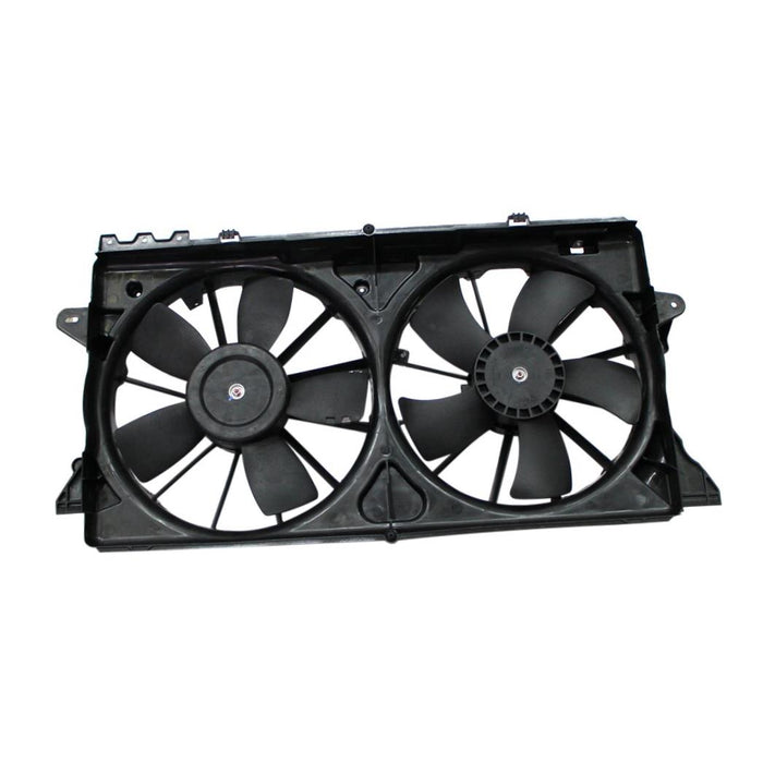 CarPartsDepot New Replacement Parts Front Radiator Cooling Fan Compatible With FORD Expedition F-150 F-250 F-350 Super Duty Compatible With LINCOLN Navigator