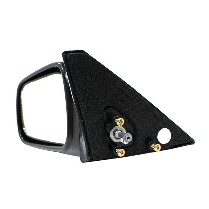 1988-1991 Compatible With HONDA Civic Front,Left Driver Side DOOR MIRROR BLACK