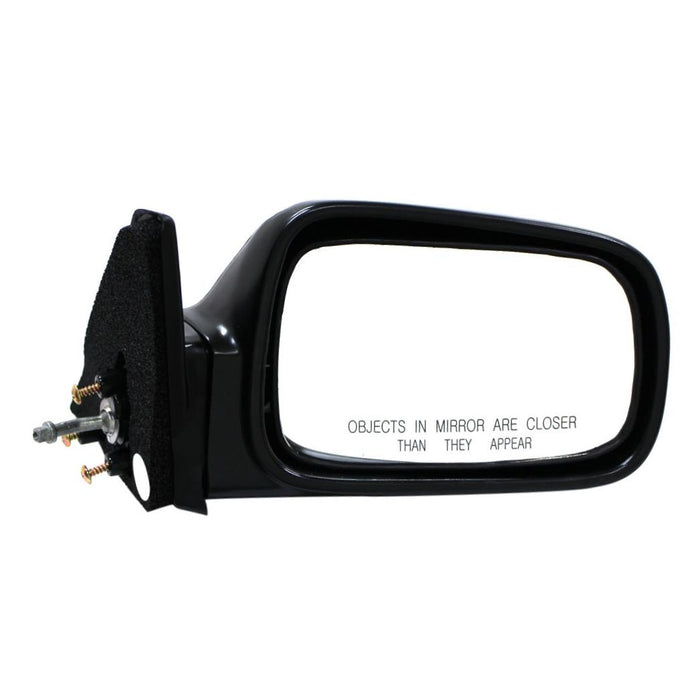 New Replacement Parts Front,Right BLACK CABLE REMOTE Side Mirror Compatible With Civic RT 4WD,LX,DX,Wagovan,Base,EX 76200SH3A01 HO1321103