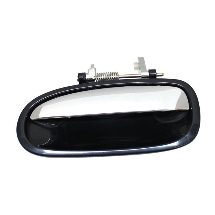 1996-2000 Compatible With HONDA Civic Rear,Left Driver Side DOOR OUTER HANDLE CHROME CHROME/BLACK