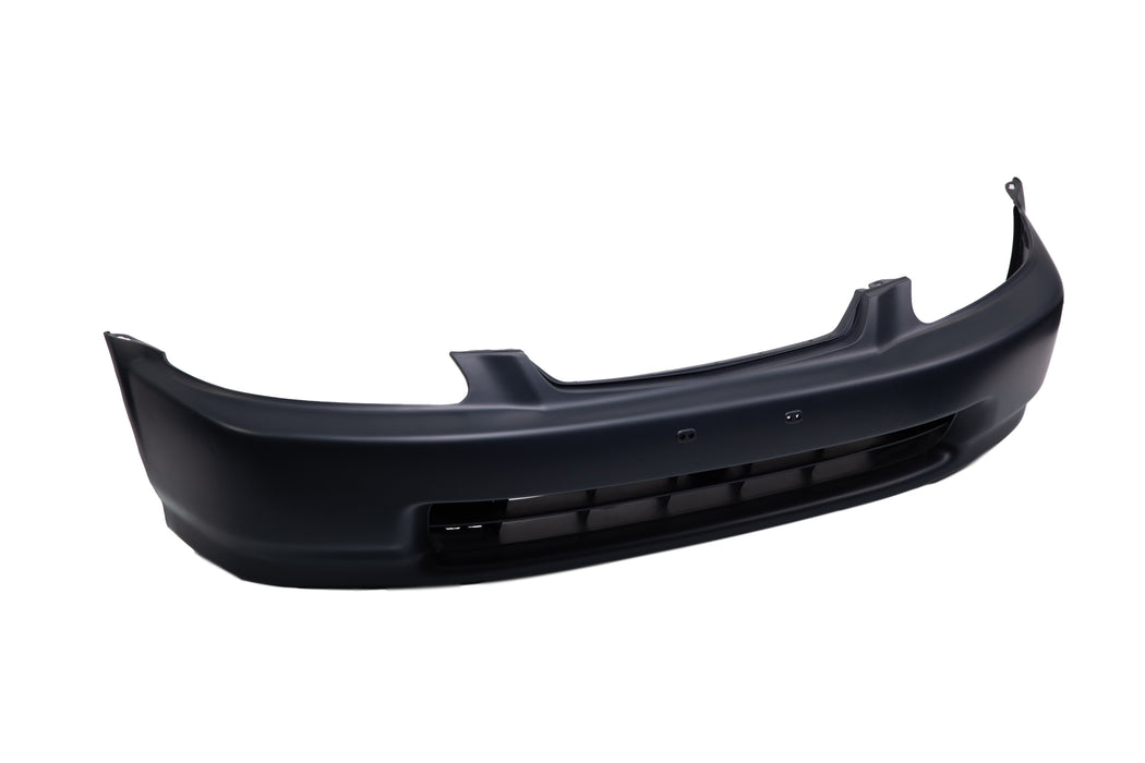 JustDrivably Replacement Parts Front Bumper Cover Compatible With Honda Civic 1996 1997 1998 Sedan Hatchback Coupe