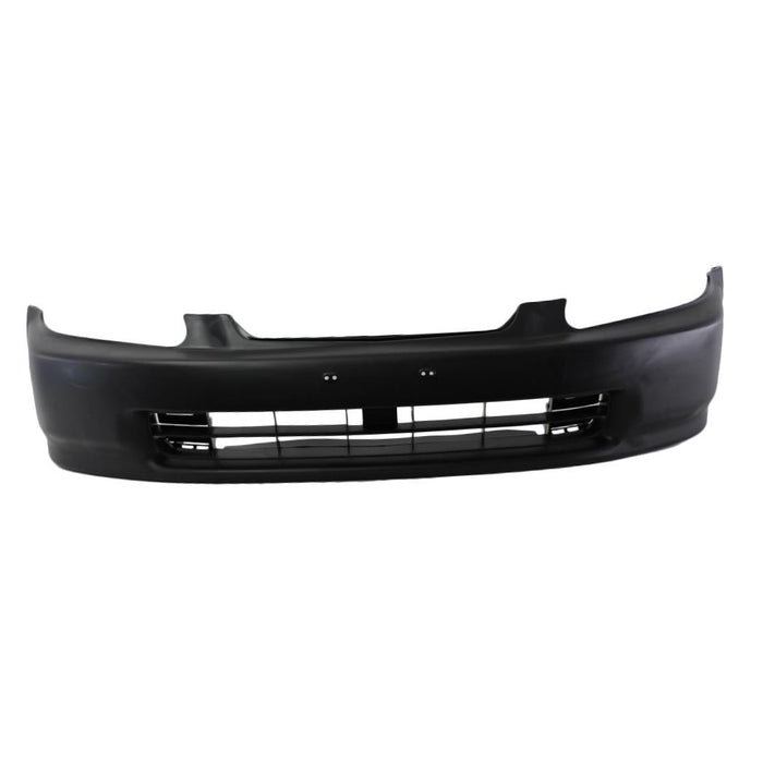CarPartsDepot, Non-Primered Front Bumper Facial Cover Raw Black Plastic, 352-20131-10-BK HO1000172 04711S01A00ZZ