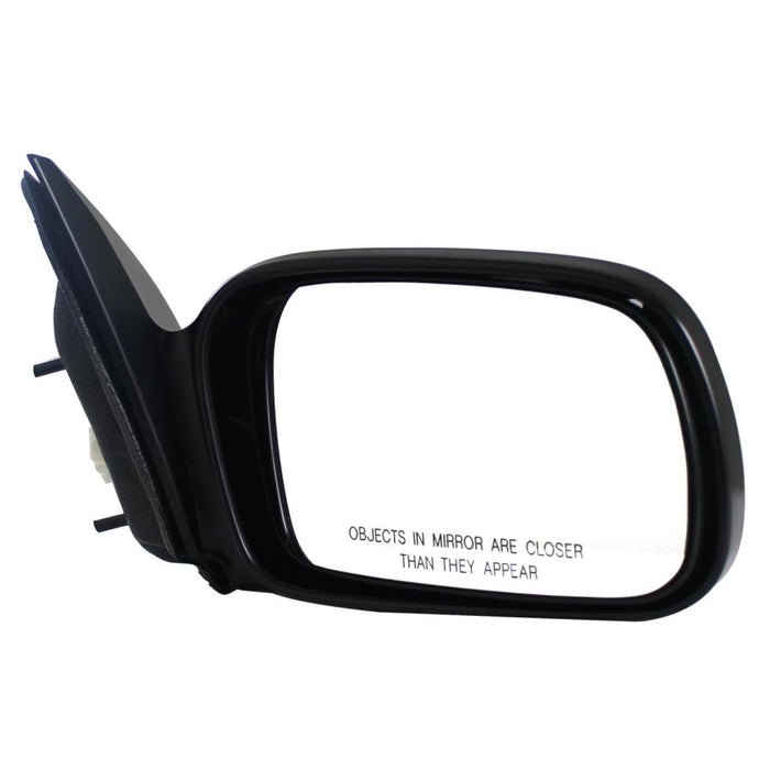CarPartsDepot New Replacement Parts Front Right Passenger Side Power Heated Manual Folding Side View Door Mirror Compatible With HONDA Civic 2 Door Coupe
