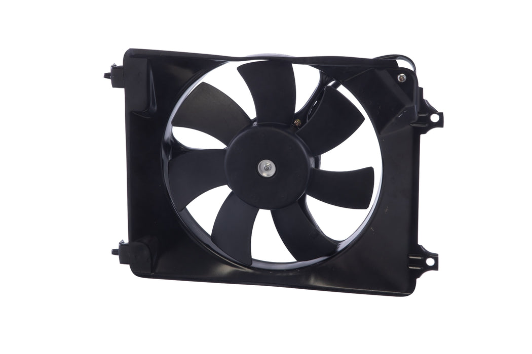JustDrivably Replacement Parts A/C Condenser Cooling Fan Assembly Compatible With Honda Civic 2006 2007 2008 2009 2010 2011 Sedan Coupe