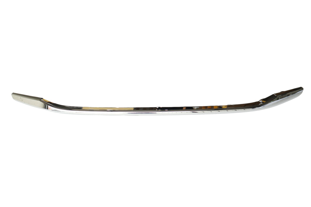 CarPartsDepot, Front Bumper Cover Chrome Molding Trim Center Compatible with Honda Civic 2013 2014 2015 Sedan