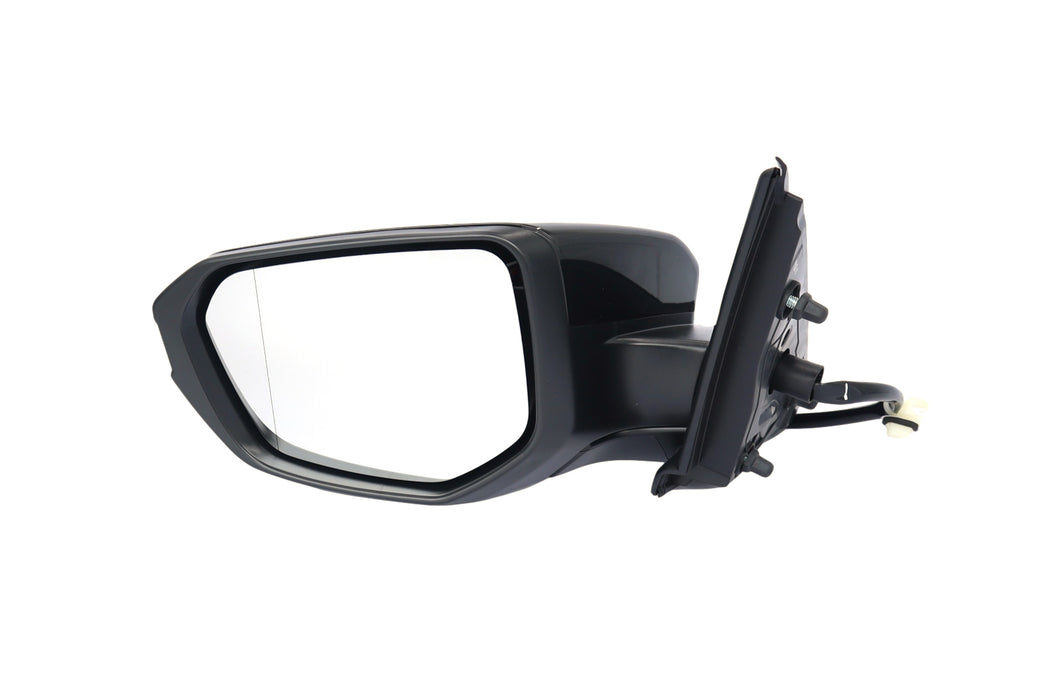 CarPartsDepot, Door Mirror Assy Driver Left Side Power Glass Manual Folding Compatible With Honda Civic 2016 2017 2018 2019