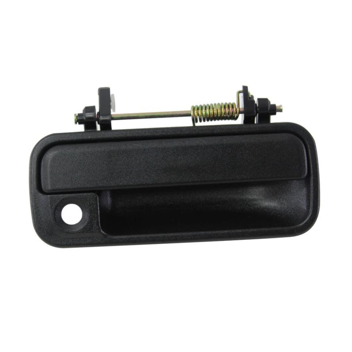 New Replacement Parts Front Right Passenger Side Black Textured Exterior Outer Door Handle With Manual Lock Compatible With HONDA Accord Coupe Sedan Fits HO1311105 72140SM4J01