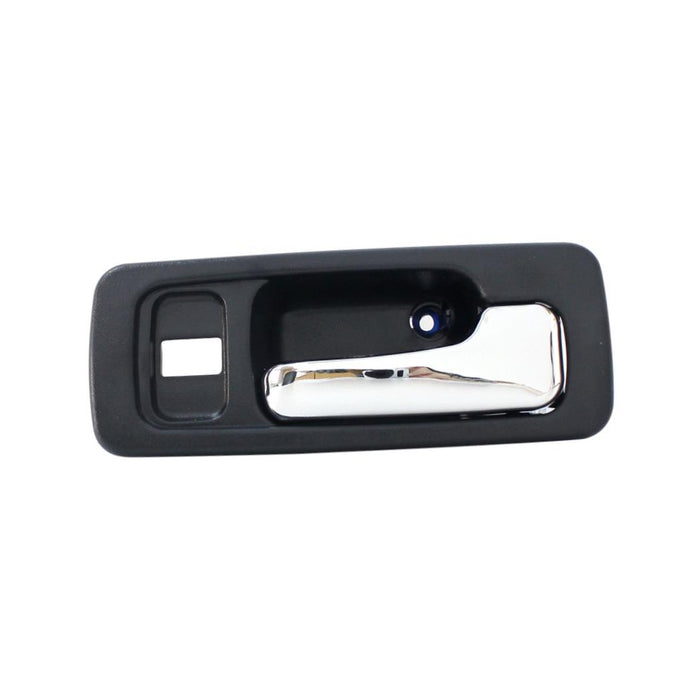 Passengers Front Inside Blue & Chrome Power Door Handle w/Lock Hole Replacement for Honda Accord Sedan 72125-SM4-003ZA AutoAndArt