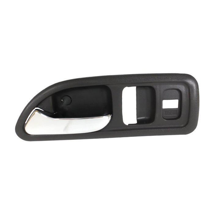 Interior Front Door Handle Compatible with 1994-1997 Honda Accord Chrome Gray USA Built Coupe EX/EX-R/LX/SE models Driver Side