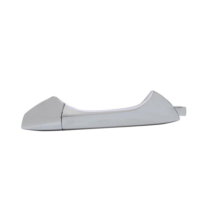 CarPartsDepot New Replacement Parts Front Rear Right Passenger Side Chrome Exterior Outer Door Handle W/O Key Hole Compatible With HONDA Accord