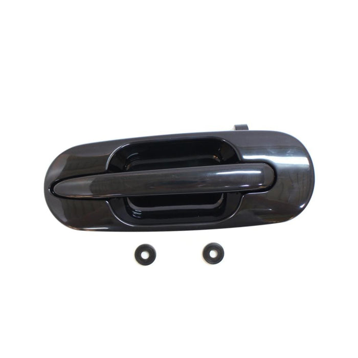 New Replacement Parts Rear Left Driver Side Black Smooth Exterior Outer Door Handle Compatible With HONDA CR-V Fits HO1520112 72680ST0J02