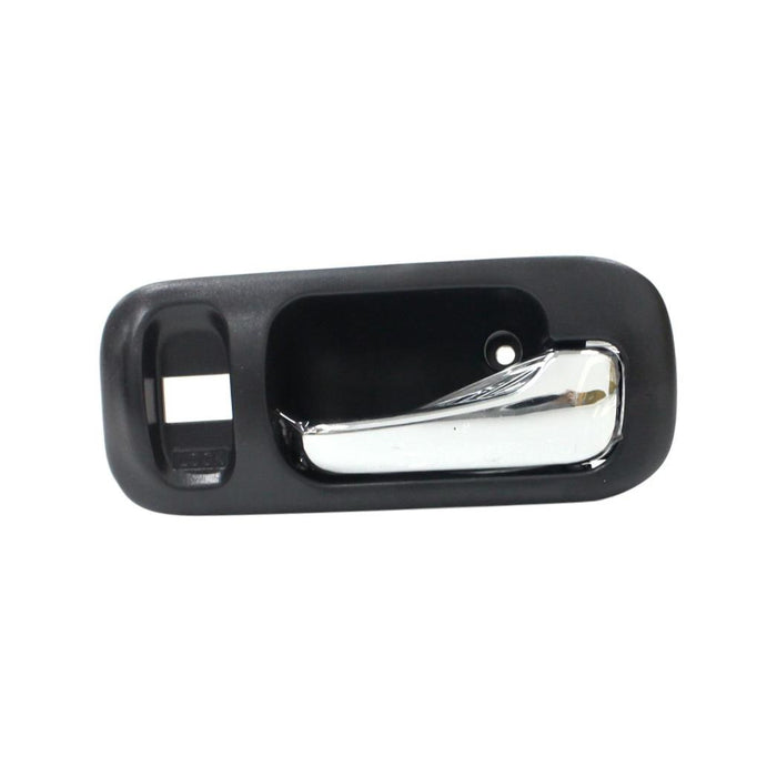 New Replacement Parts Front,Right CHROME CHROME/DEEP GRAY WITH HOLE,CHROME/DEEP GRAY HOUSING Door Handle Inner Compatible With CR-V SE,LX,EX 72124S10A11ZA HO1353139