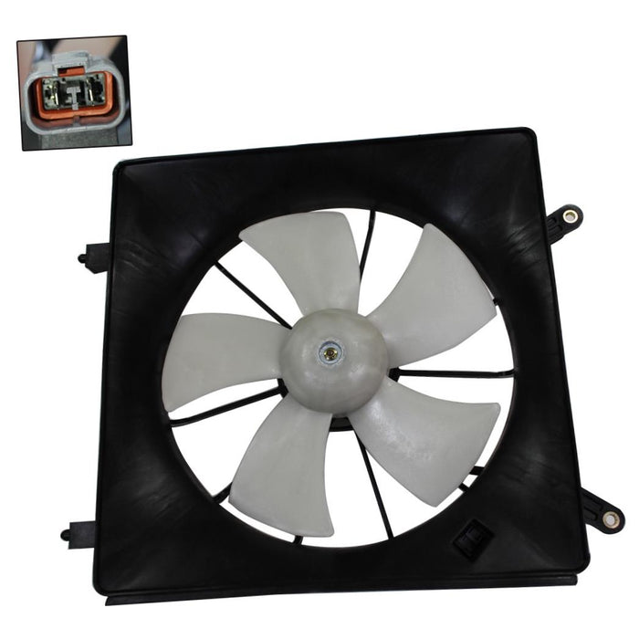 CarPartsDepot 426-20287 New Radiator Fan Motor Shroud Replacement Cooling HO3115116