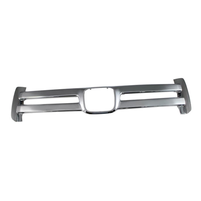 CARPARTSDEPOT 06 07 08 Compatible With HONDA Pilot EX VP Front Grille Outer Chrome HO1210121 75120S9VA02ZQ