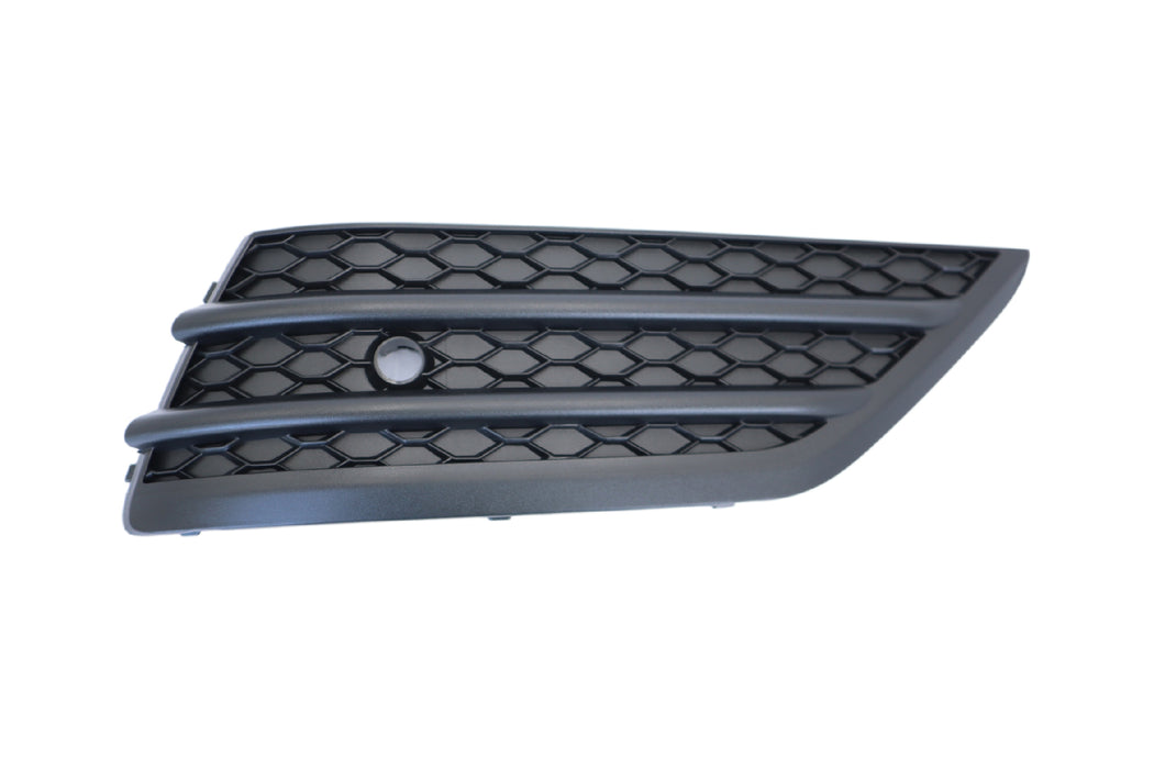 JustDrivably Replacement Parts Fog Lamp Cover Bumper Grille Grill With Parking Aid Sensor Hole Textured Black Plastic 2016-2018 Compatible With Honda Pilot For HO1039131 Front Passenger Right Side