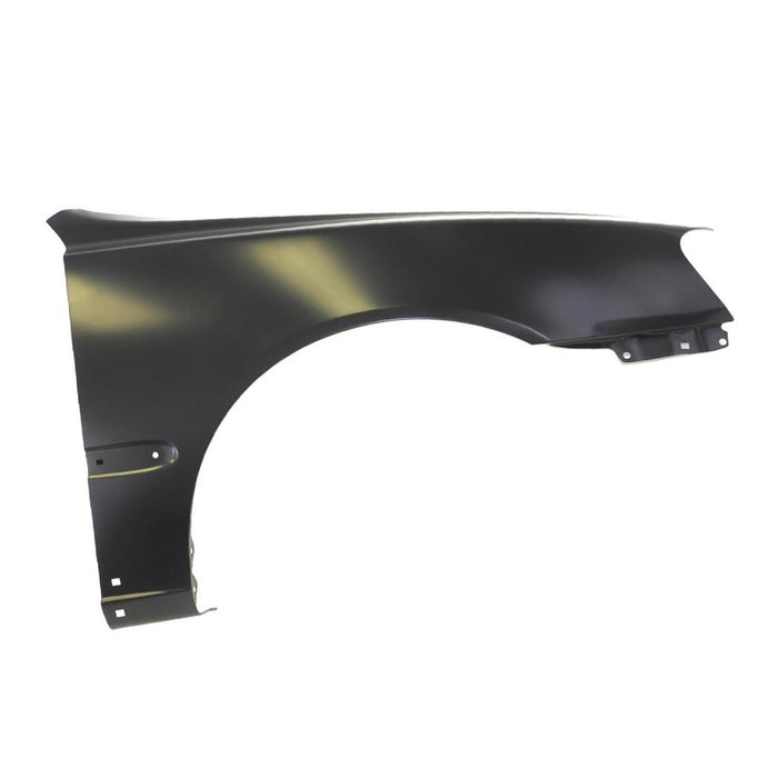 Front Fender Compatible with 2000-2002 Hyundai Accent with Rocker Panel Molding Holes Passenger Side