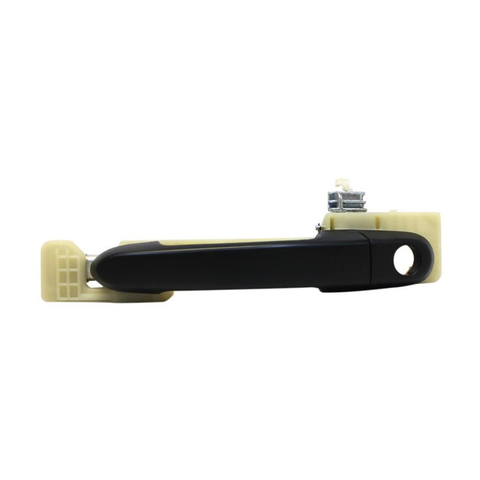 New Replacement Parts Front Left Driver Side Black Primed Exterior Outer Door Handle With Emergency Release Compatible With HYUNDAI Accent Sedan Hatchback Fits HY1310117 826501E050