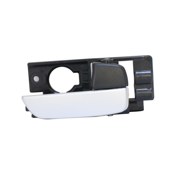 Front Right Passenger Side Black Knob Silver Lever Interior Inside Door Handle With Keyless Entry Type Compatible With HYUNDAI Accent Hatchback Fits HY1353119 826201E010WK