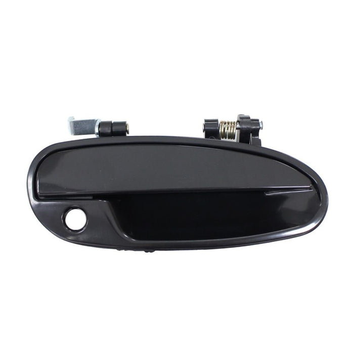 New Replacement Parts Front Right Passenger Side Black Smooth Exterior Outer Door Handle Compatible With HYUNDAI Sonata Fits HY1311103 8266034000