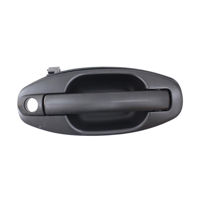 New Replacement For Front Right Passenger Side Black Smooth Exterior Outer Door Handle Compatible With HYUNDAI Santa Fe Fits HY1311112 8266026000