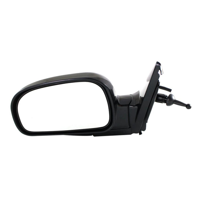 CarPartsDepot New Replacement Parts New Replacement For Front Left Driver Side Manual Side View Door Mirror Compatible With HYUNDAI Santa Fe