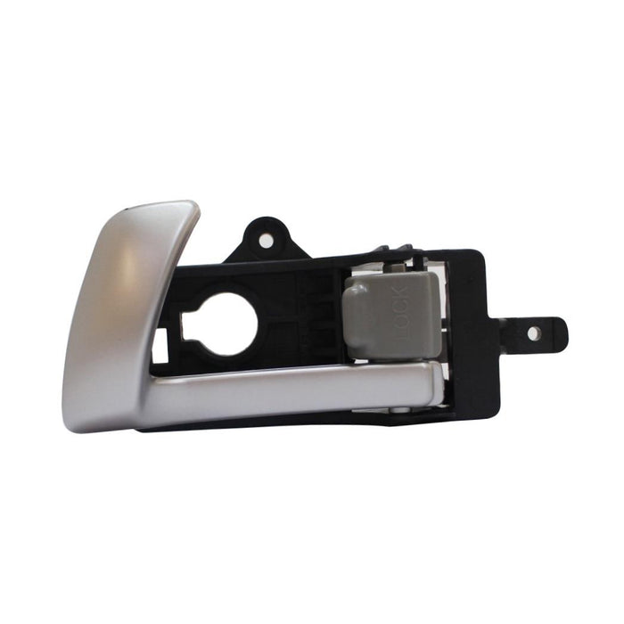 Interior Door Handle compatible with SANTA FE 07-07 Front OR Rear LH Inside Silver-Lever/Gray-Knob